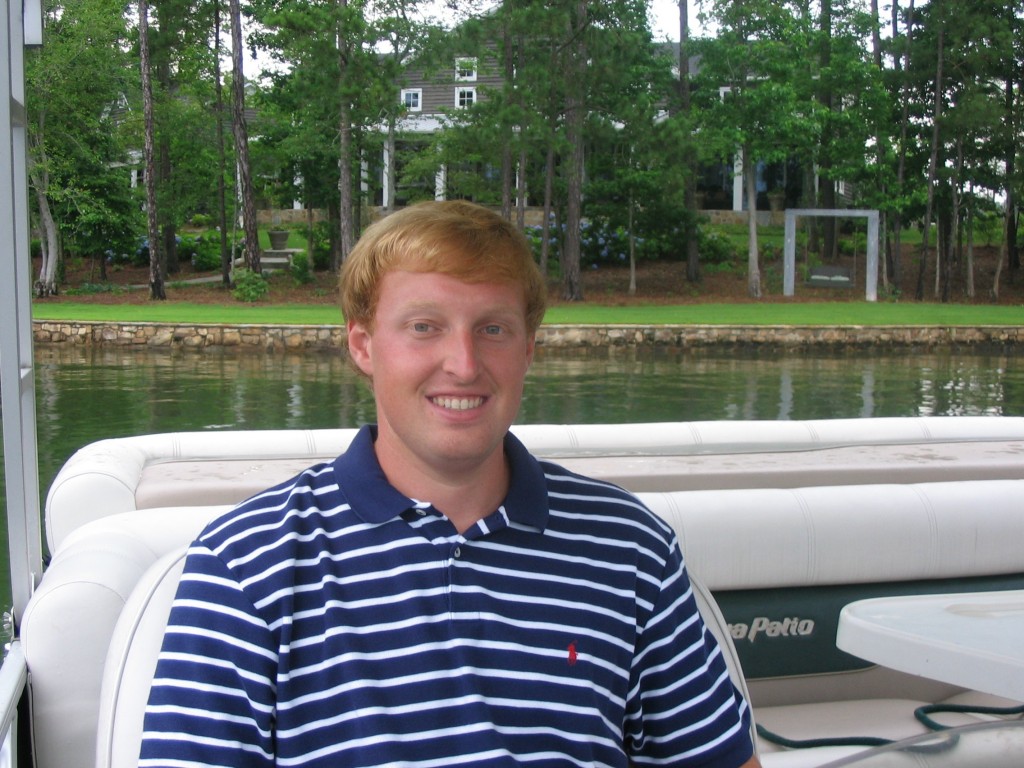 picture of christenberry on boat