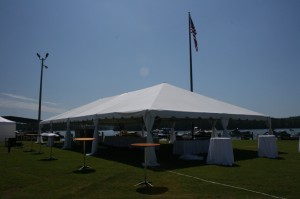 tent outside