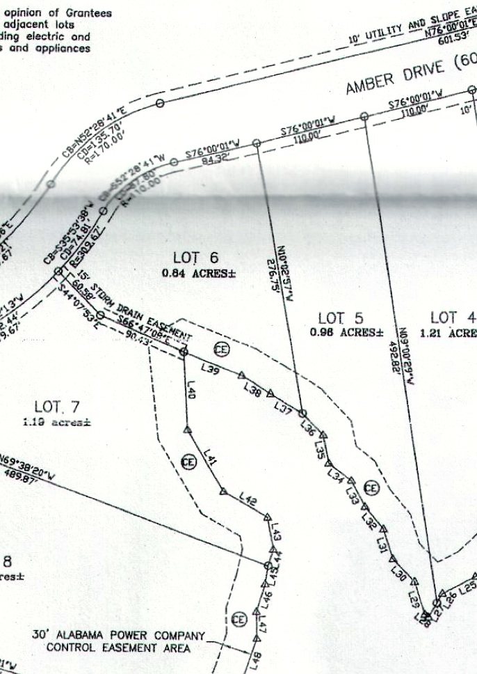 Lot 6 Shady Bay Map
