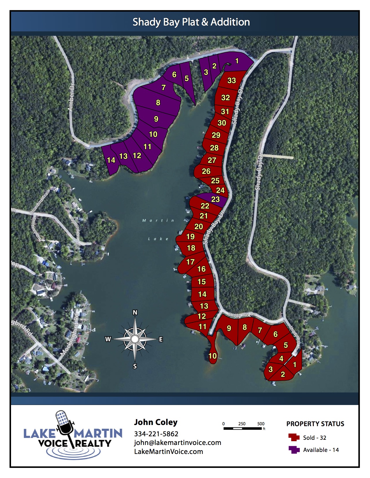 Shady Bay Waterfront Lots for Sale - Lake Martin Voice ...