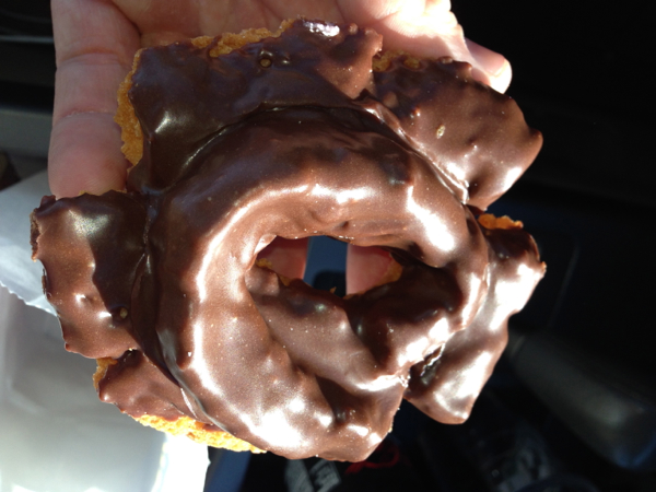 Chocolate Fritter Daylight Donuts