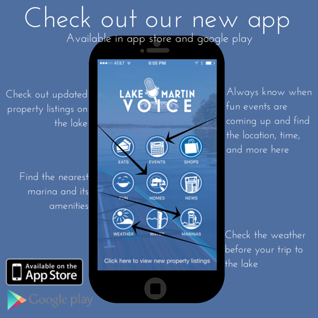 Lake Martin Voice app