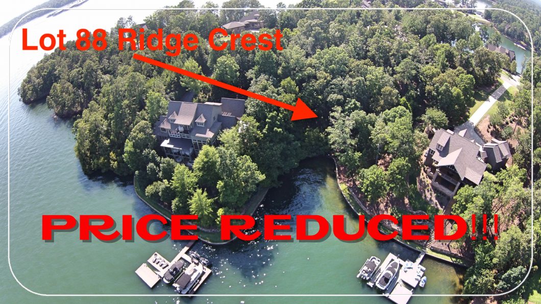 Price Reduced on Lot in The Ridge! Lake Martin Voice Lake Martin