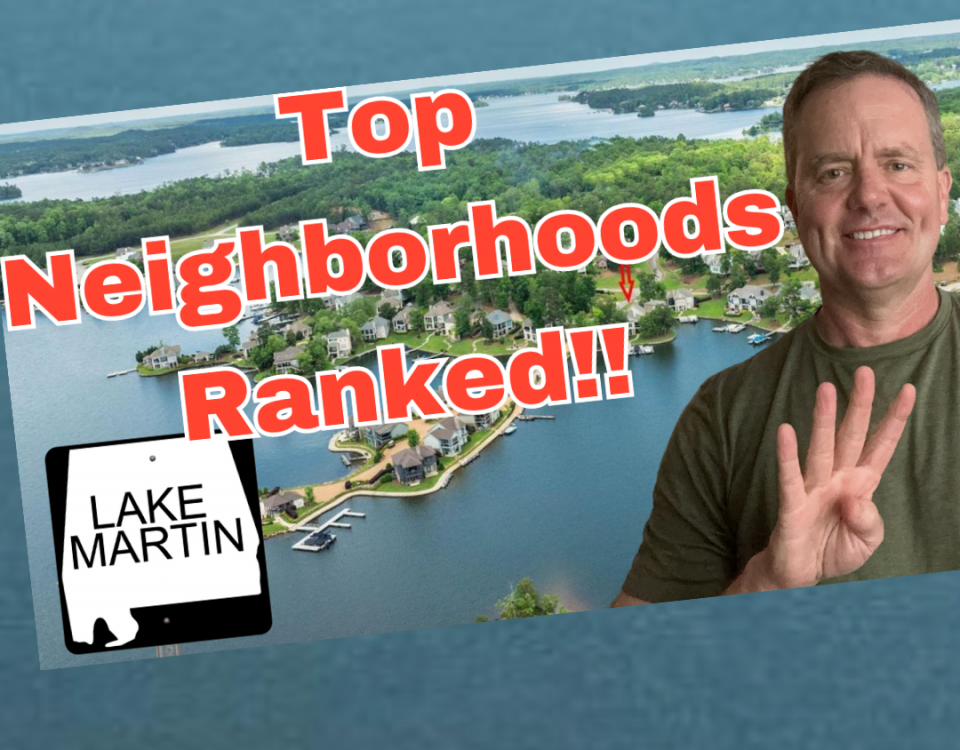 Top Neighborhoods on Lake Martin