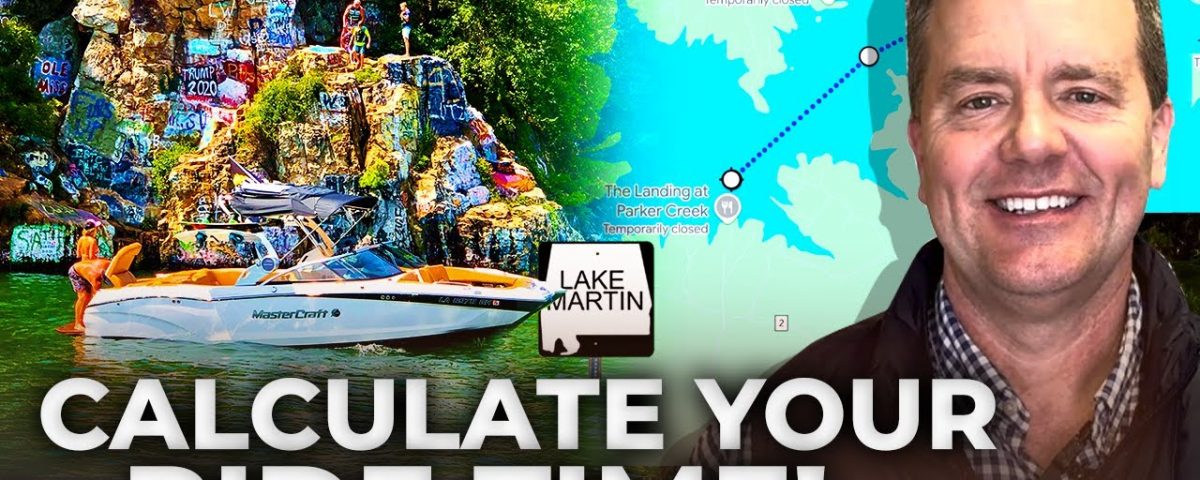 How long is a boat ride on Lake Martin?