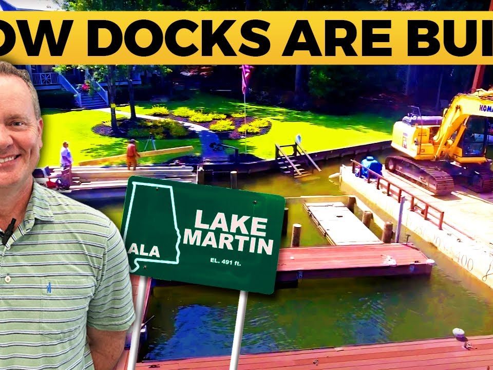 Dock Building Lake Martin