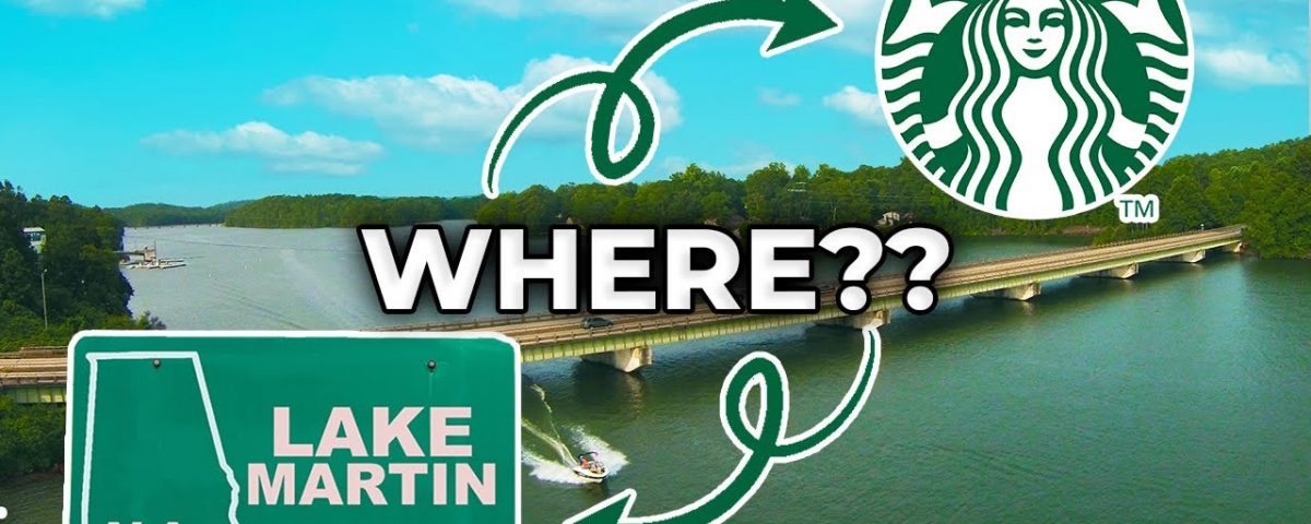 New Starbucks near Lake Martin