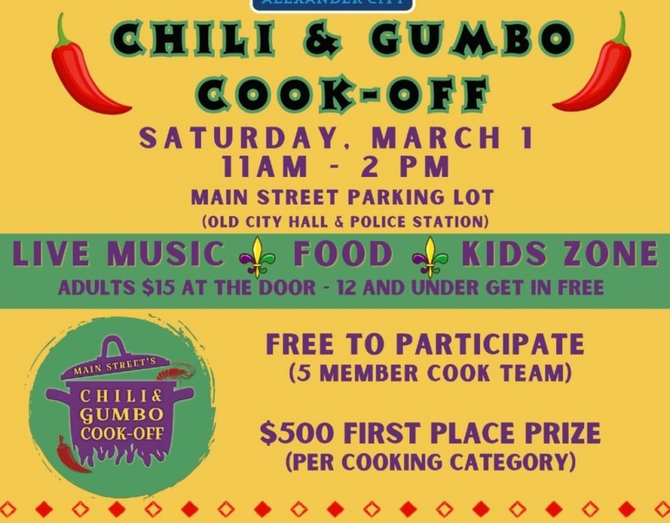 Chili and gumbo cook-off