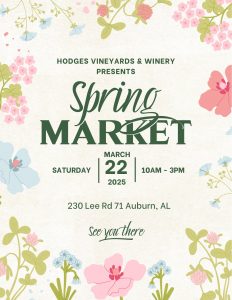 Hodges Vineyards Spring Market