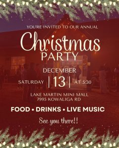 Christmas Party Lake Martin Mini Mall