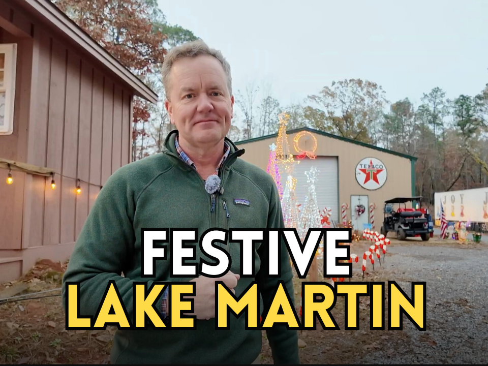 Christmas Lights at Lake Martin