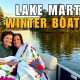 Can you boat in the winter on Lake Martin?