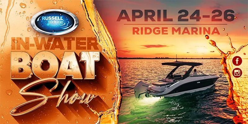 In-water boat show at The Ridge